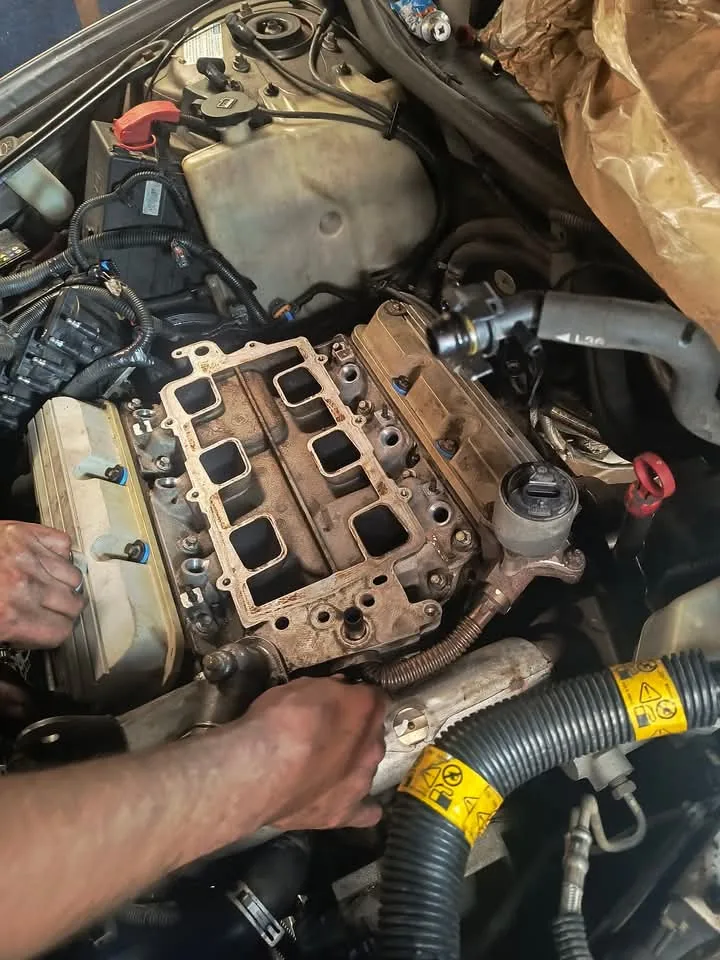 Hands-on intake manifold repair